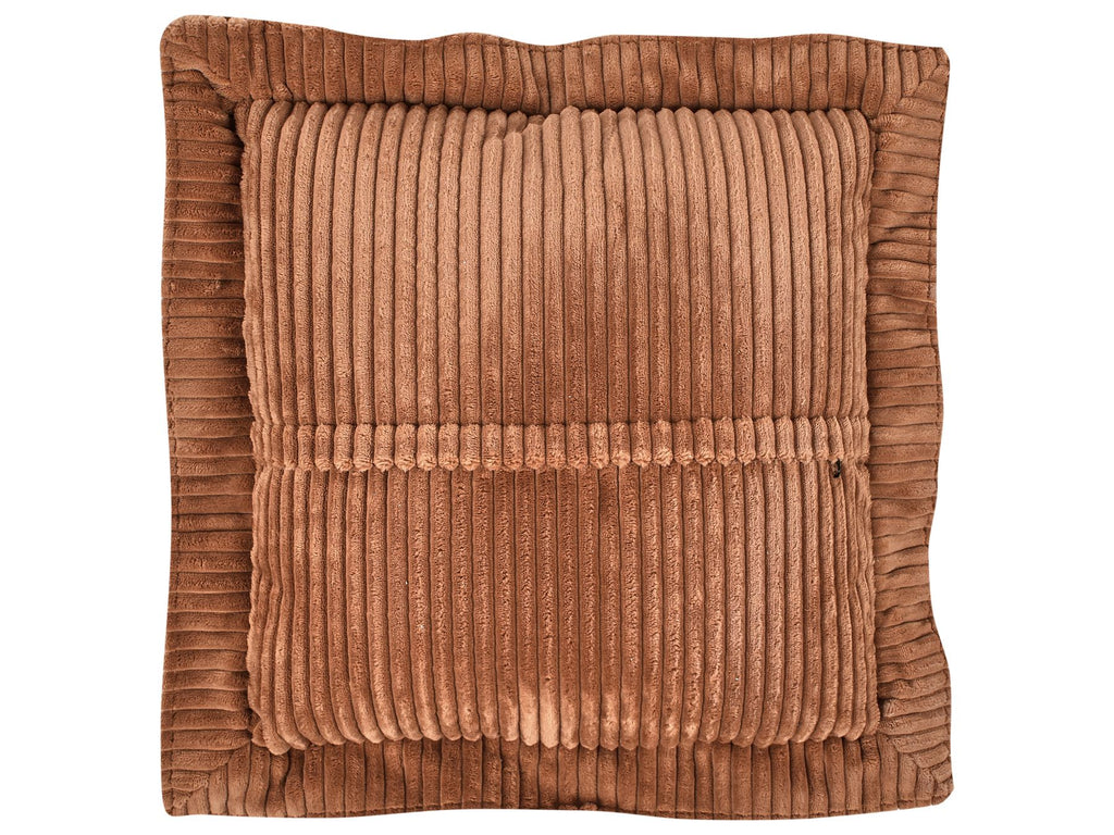 2 Seater Jumbo Cord Sofa Brown TIRRO