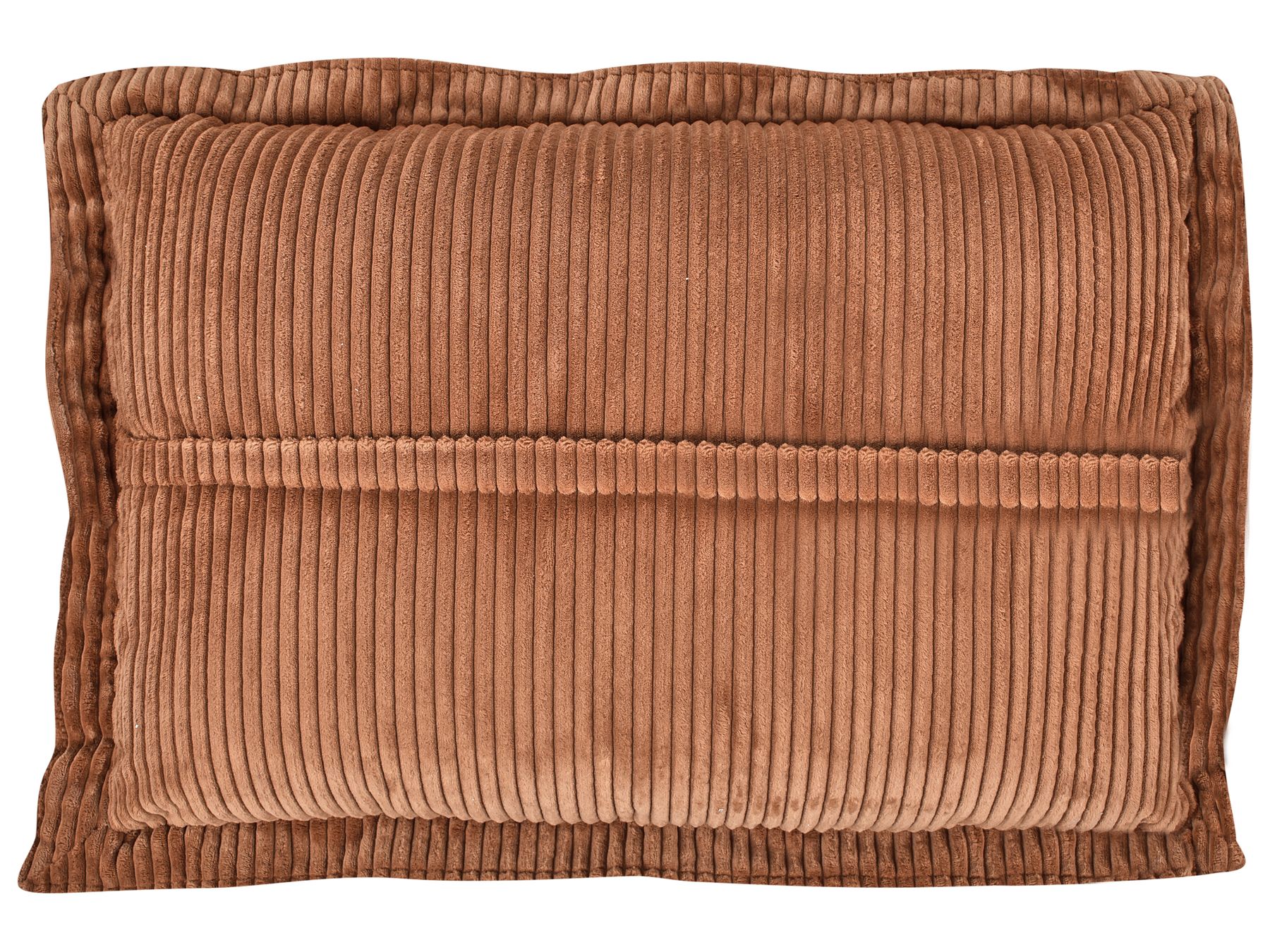 2 Seater Jumbo Cord Sofa Brown TIRRO