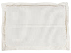 2 Seater Jumbo Cord Sofa White TIRRO