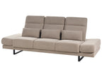 Fabric 3 Seater Sofa Taupe IKAST