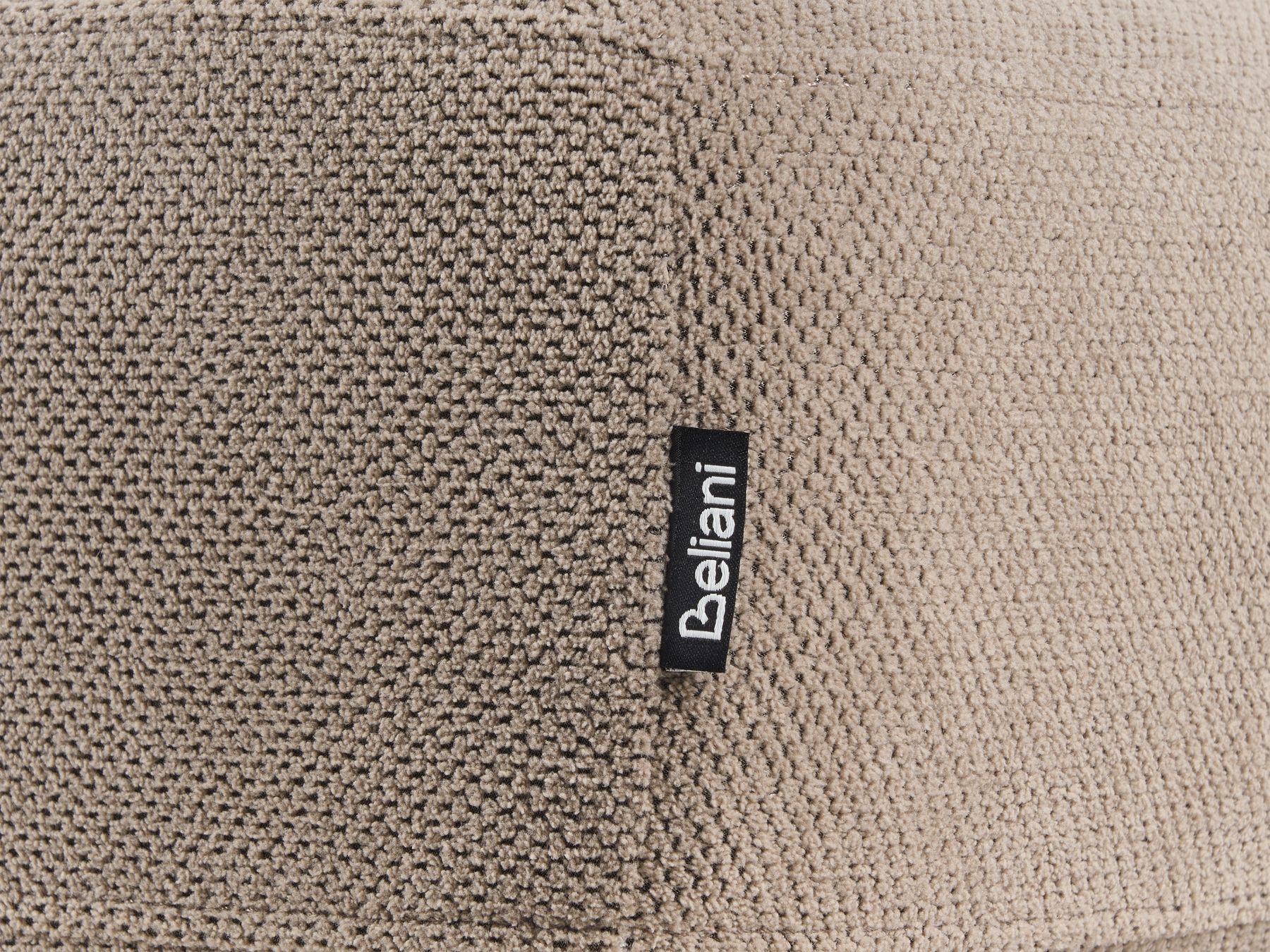 Fabric 3 Seater Sofa Taupe IKAST
