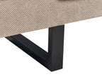 Fabric 3 Seater Sofa Taupe IKAST