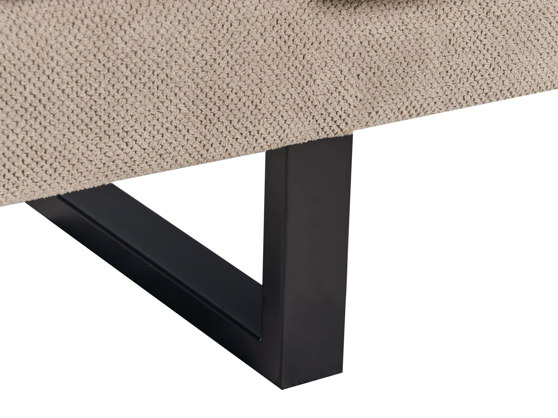 Fabric 3 Seater Sofa Taupe IKAST