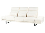 Fabric 3 Seater Sofa Off White IKAST