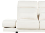 Fabric 3 Seater Sofa Off White IKAST