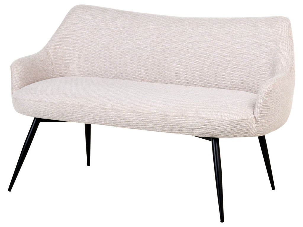 2 Seater Kitchen Sofa Beige ARENDAL