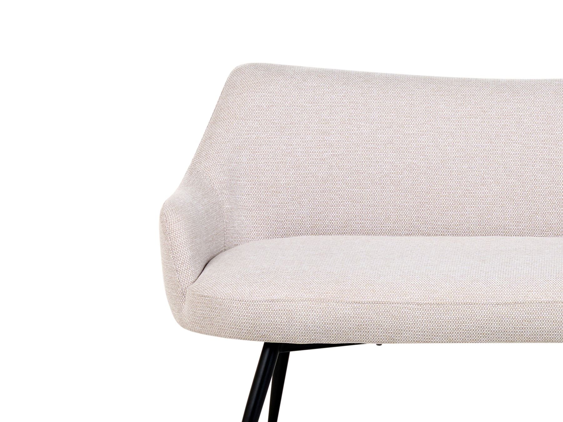 2 Seater Kitchen Sofa Beige ARENDAL
