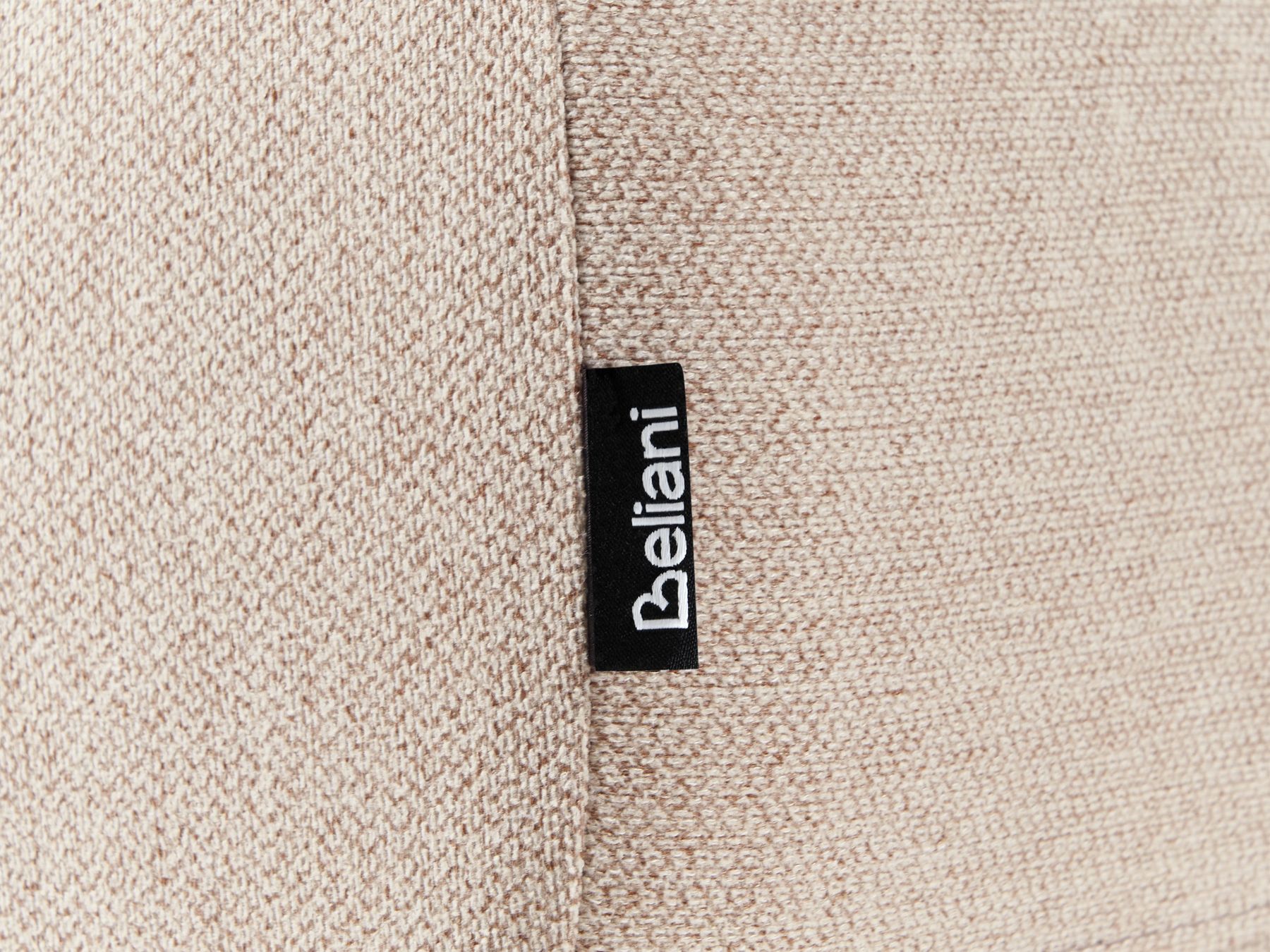 Fabric 3 Seater Sofa Beige IKAST