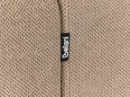 Right Hand Fabric Corner Sofa Brown MALOY