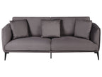 3 Seater Velvet Sofa Taupe BODUM