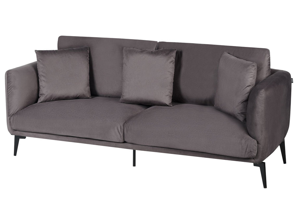3 Seater Velvet Sofa Taupe BODUM