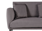 3 Seater Velvet Sofa Taupe BODUM