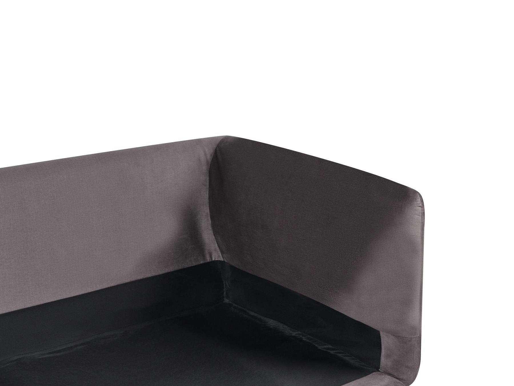 3 Seater Velvet Sofa Taupe BODUM