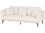 3 Seater Boucle Sofa White BODUM