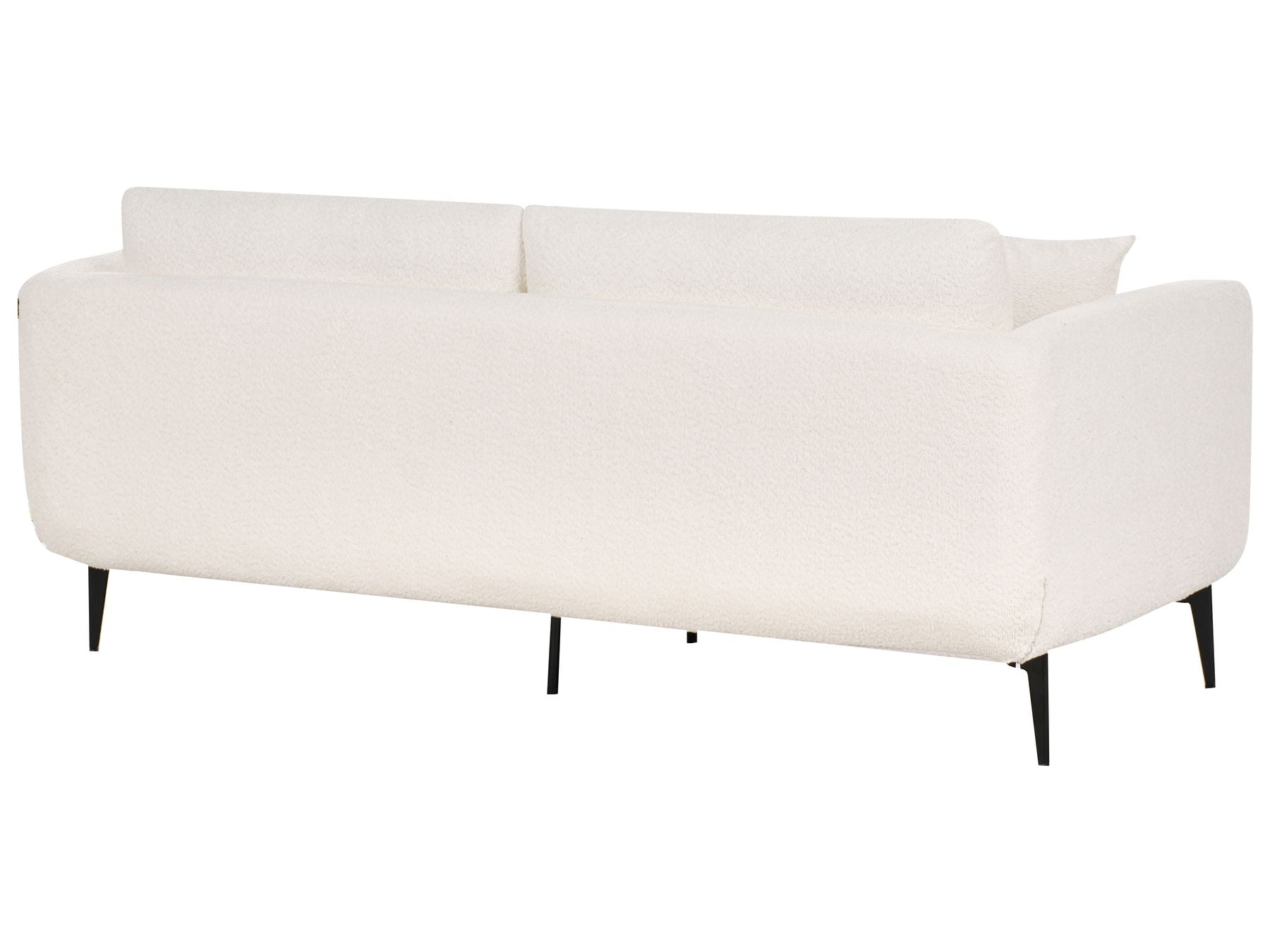 3 Seater Boucle Sofa White BODUM