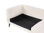 3 Seater Boucle Sofa White BODUM