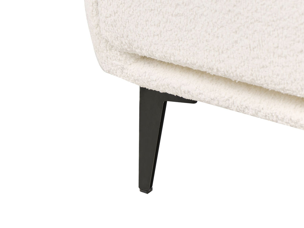 3 Seater Boucle Sofa White BODUM