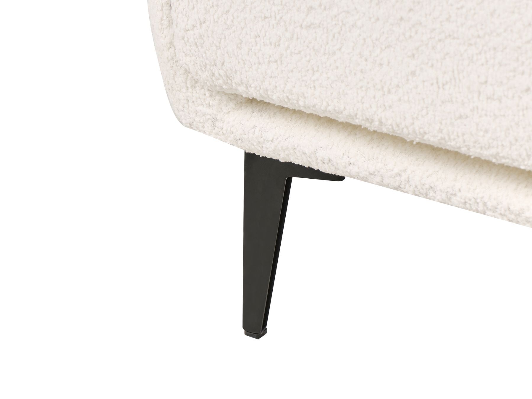 3 Seater Boucle Sofa White BODUM