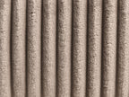 Corner Sofa STENUM Corduroy Light Brown Right Hand