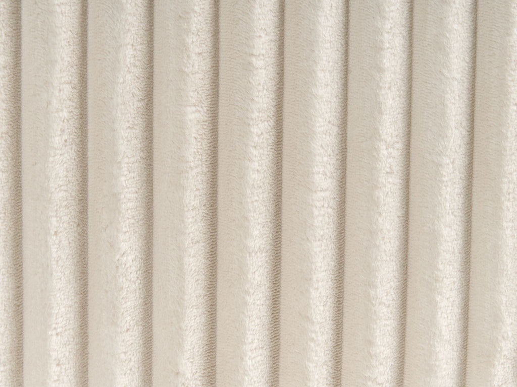 Corner Sofa STENUM Corduroy Off-White Left Hand