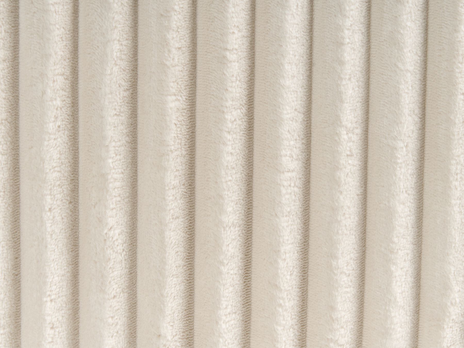 Corner Sofa STENUM Corduroy Off-White Right Hand