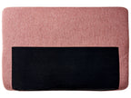2 Seater Fabric Sofa Pink BREDA