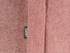 2 Seater Fabric Sofa Pink BREDA