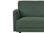 2 Seater Fabric Sofa Dark Green BREDA