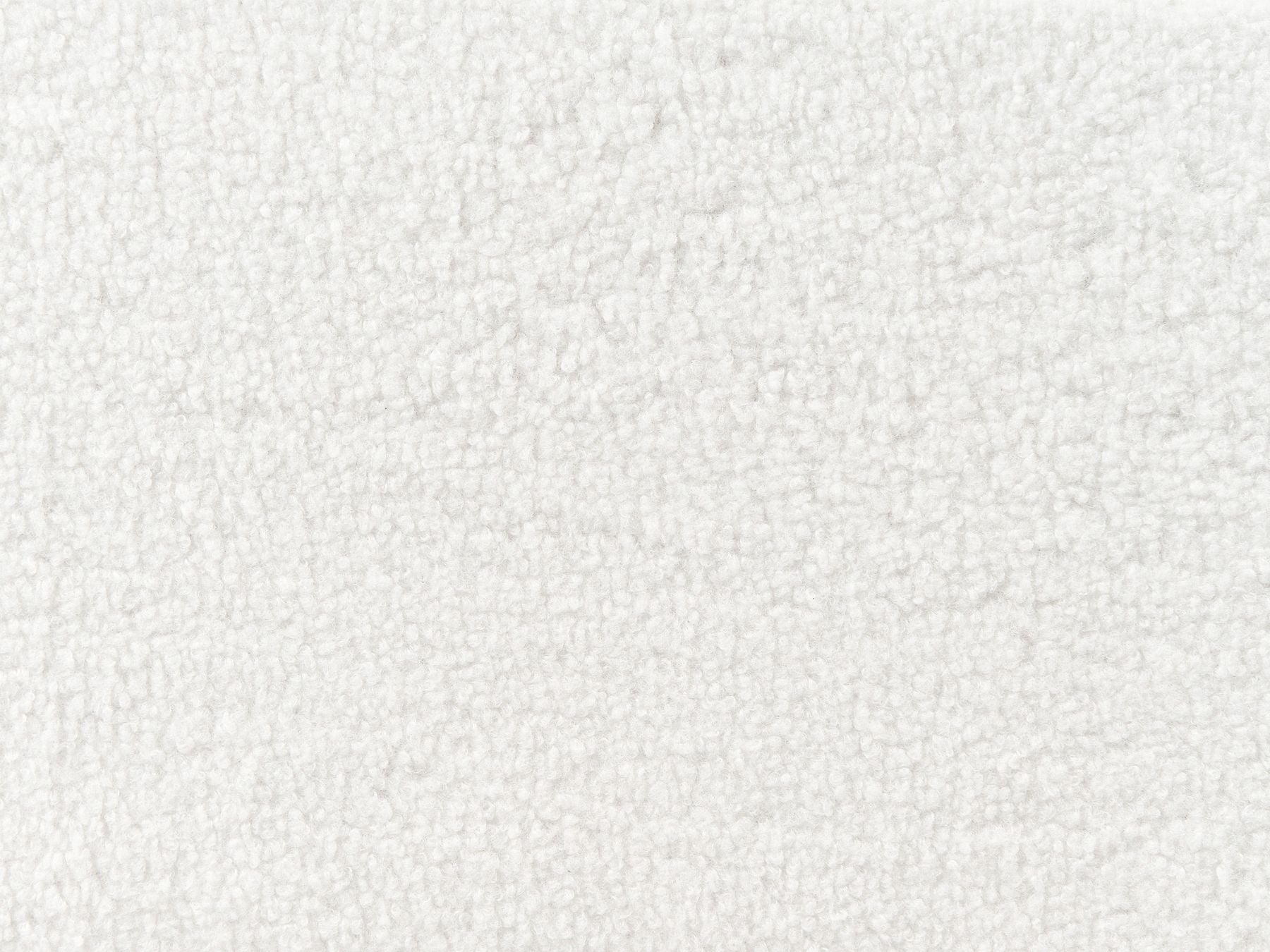 3 Seater Boucle Sofa White TROSA