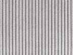 Right Hand Jumbo Cord Corner Sofa Light Grey DOLVA