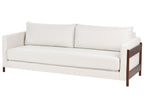 Sofa Bed ORSA Fabric Off-White 3 Seater