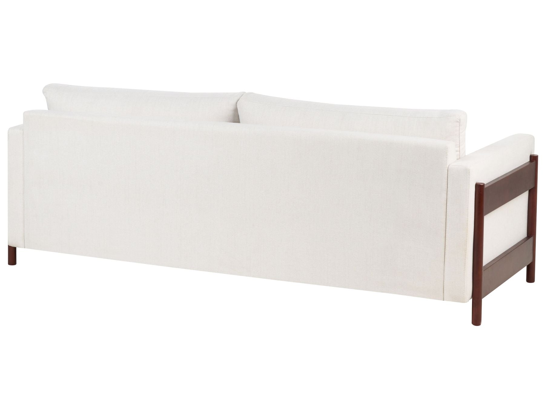 Sofa Bed ORSA Fabric Off-White 3 Seater