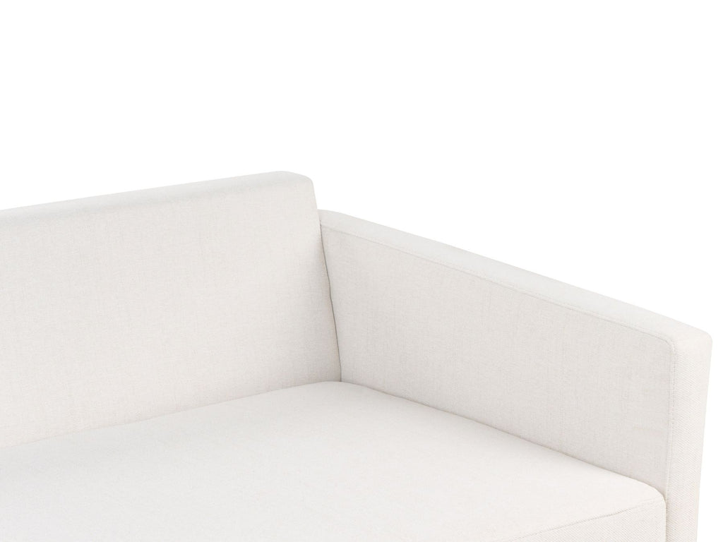 Sofa Bed ORSA Fabric Off-White 3 Seater