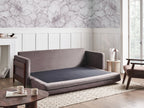 Sofa Bed ORSA Fabric Taupe 3 Seater