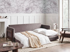 Sofa Bed ORSA Fabric Taupe 3 Seater