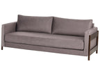 Sofa Bed ORSA Fabric Taupe 3 Seater