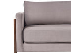 Sofa Bed ORSA Fabric Taupe 3 Seater