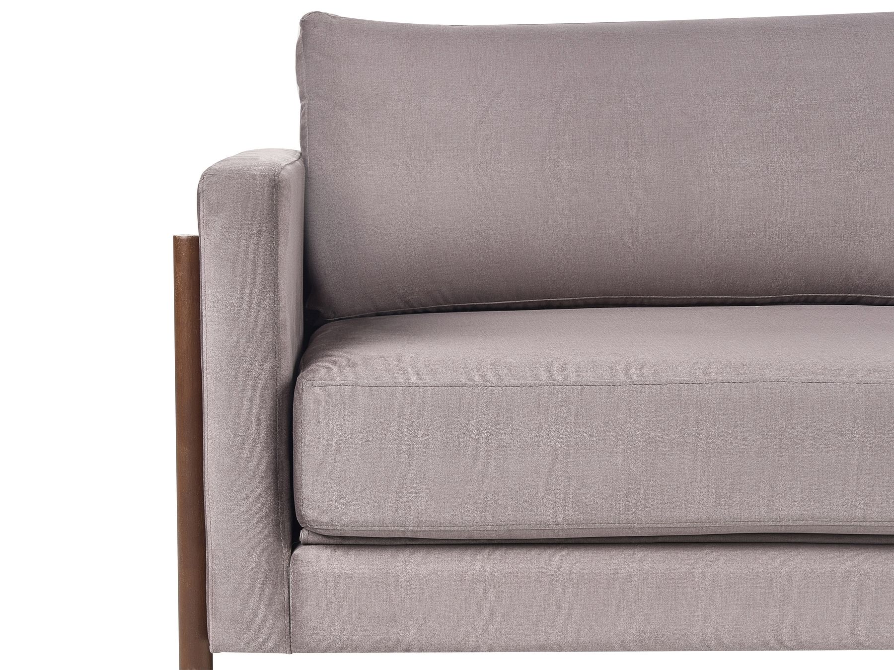 Sofa Bed ORSA Fabric Taupe 3 Seater