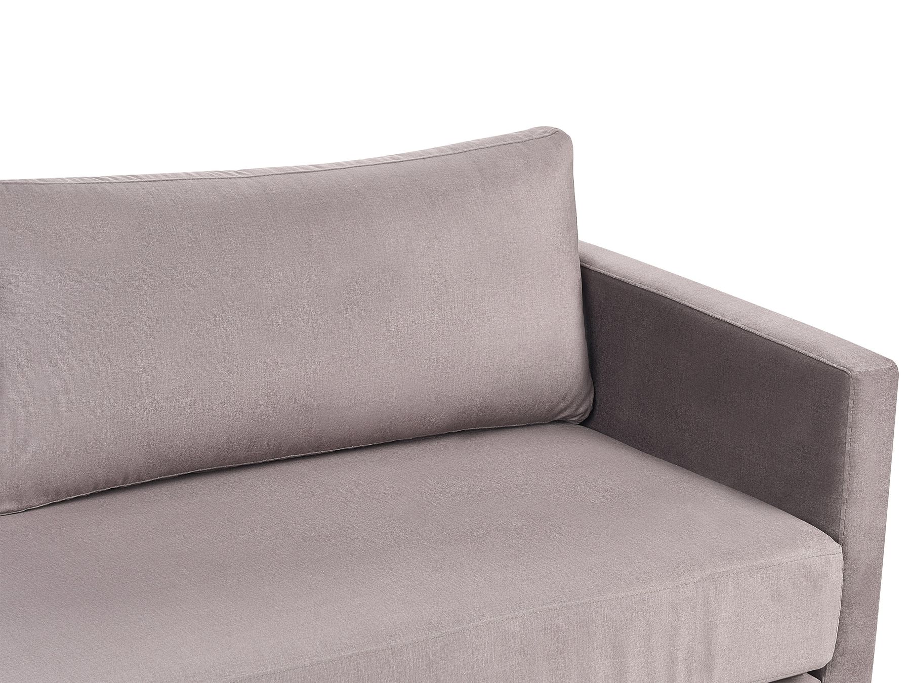 Sofa Bed ORSA Fabric Taupe 3 Seater