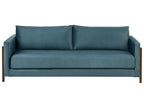 Sofa Bed ORSA Fabric Green 3 Seater