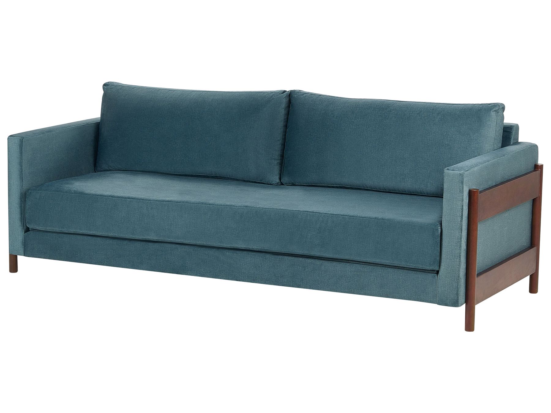 Sofa Bed ORSA Fabric Green 3 Seater