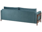Sofa Bed ORSA Fabric Green 3 Seater