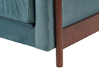 Sofa Bed ORSA Fabric Green 3 Seater