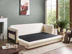 Sofa Bed ORSA Boucle White 3 Seater