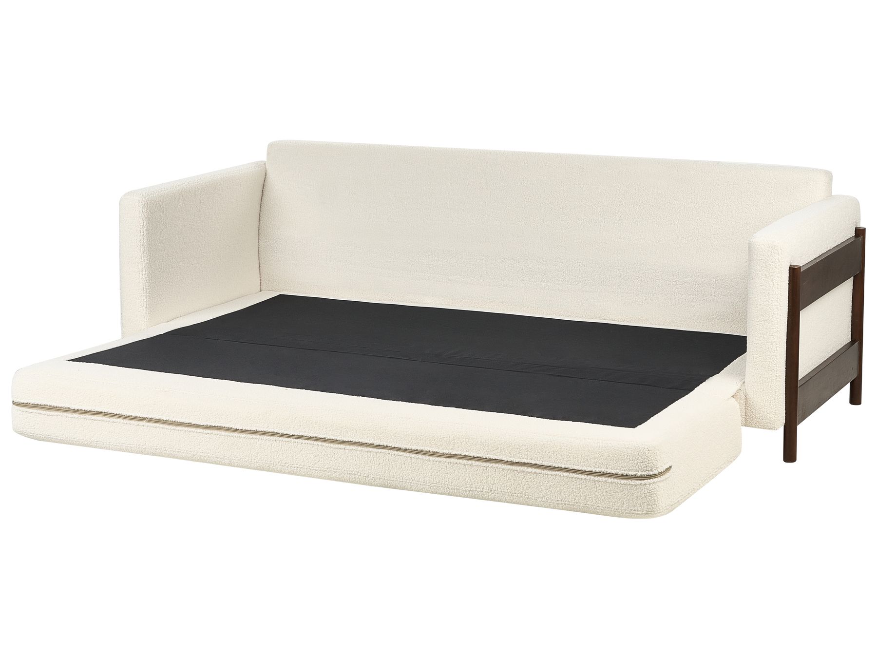 Sofa Bed ORSA Boucle White 3 Seater