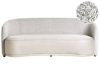 3 Seater Fabric Sofa Beige ROSET