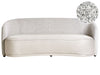 3 Seater Fabric Sofa Beige