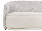 3 Seater Fabric Sofa Beige ROSET