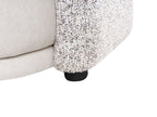 3 Seater Fabric Sofa Beige ROSET