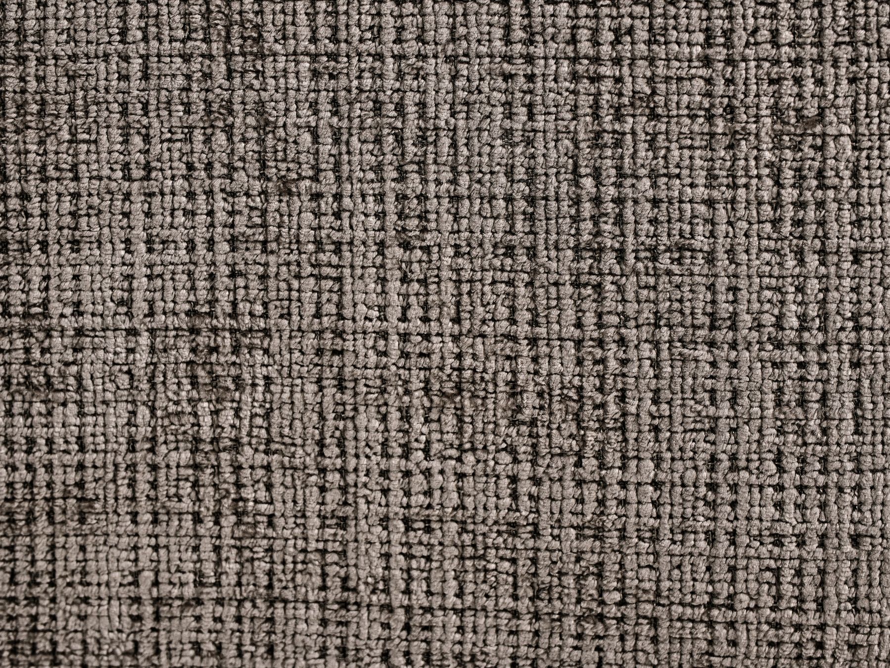 3 Seater Fabric Sofa Brown ROSET
